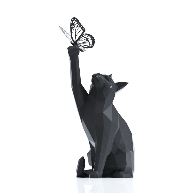 金属的猫和蝴蝶 - 手工艺教程/工具书 - 其他材质 