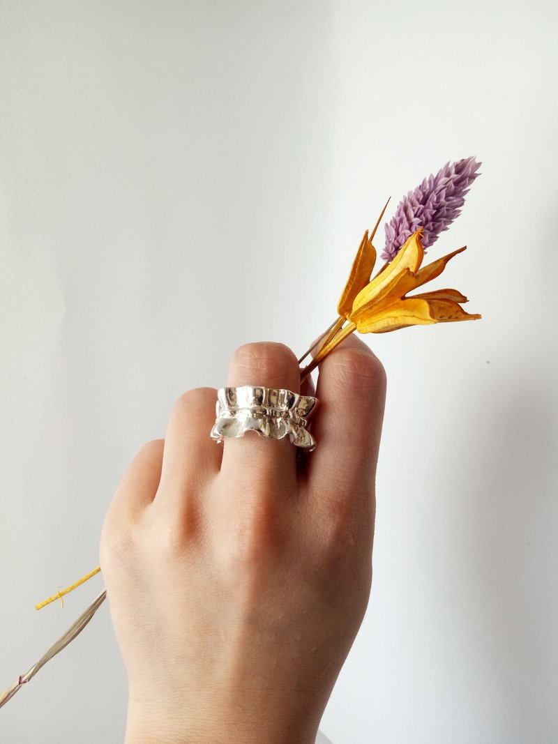 Lace Ring by 生活金工务所 Studio d'EL - 戒指 - 其他金属 银色