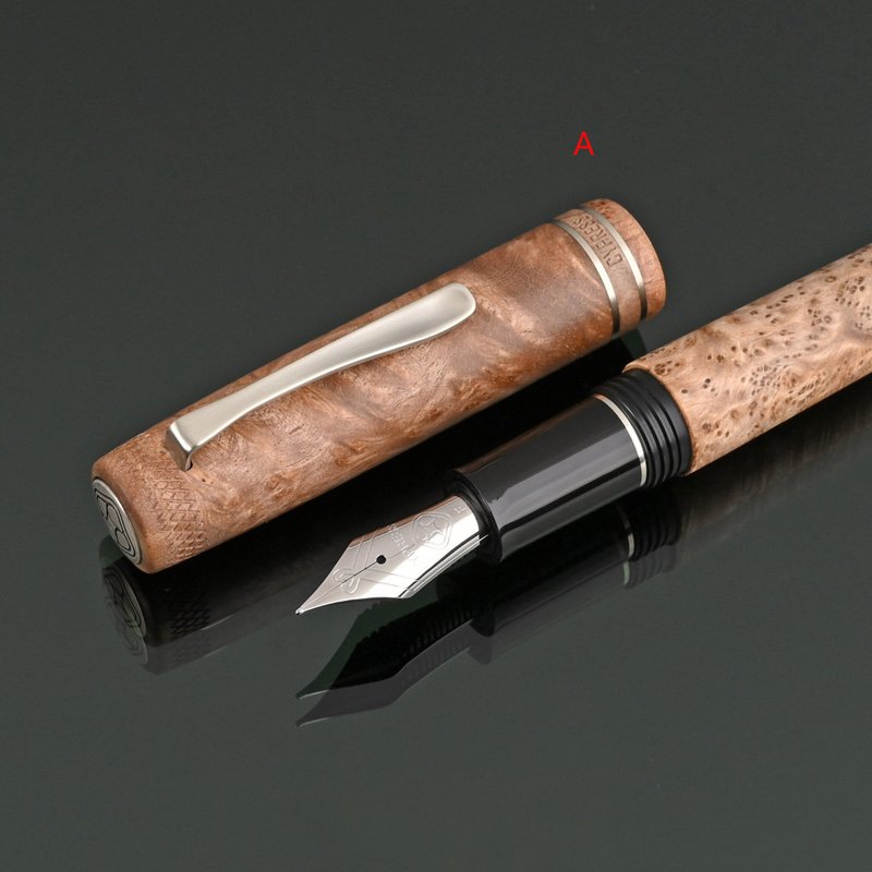 CYPRESS 【点木成金-香杉】原木钢笔 质感文具 - 钢笔 - 木头 卡其色