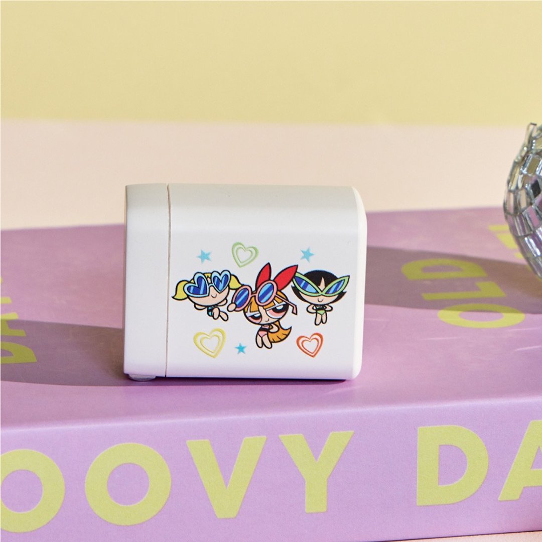 飞天小女警潮流时尚GaN 40W Type-C双孔充电头 - 数码小物 - 塑料 多色