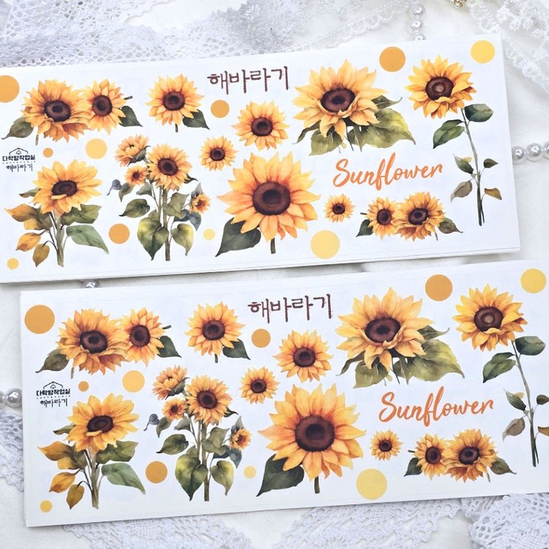 :Sunflower: 雾面透明贴纸 - 贴纸 - 其他材质 
