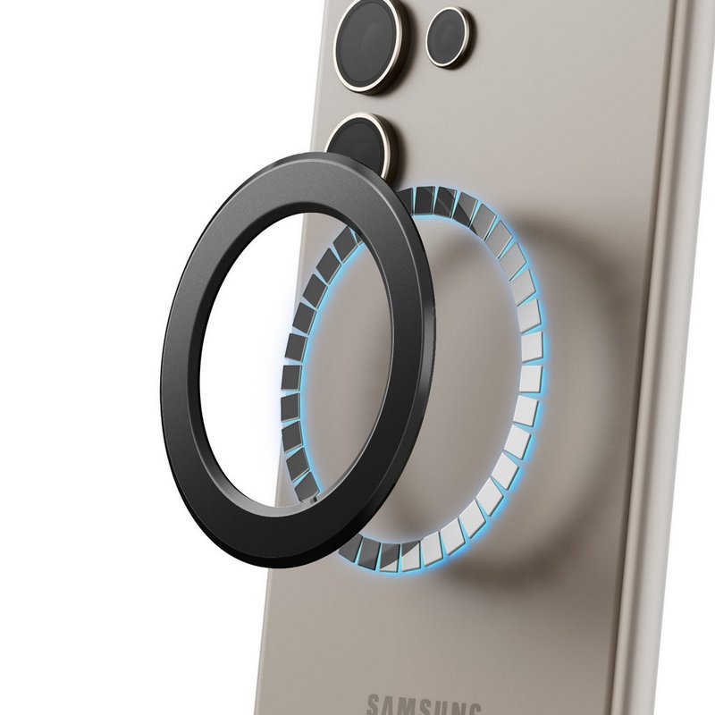 MagSafe / Magnetic 强力磁吸环 黑 / 白 (2入) - 手机配件 - 塑料 多色