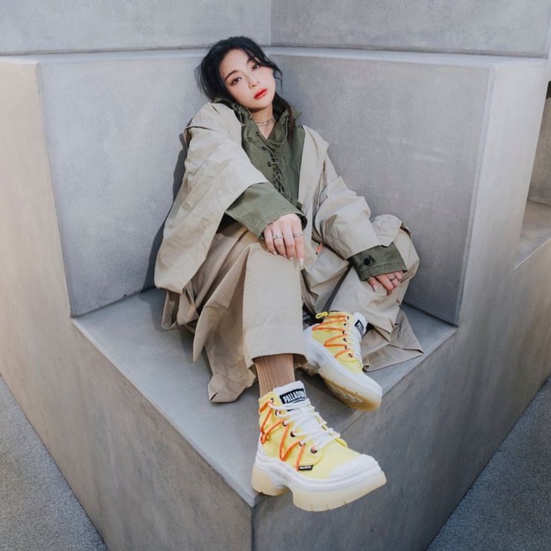 【Y2K必备】PALLADIUM PALLAWAVE潮流波浪朓色增高运动靴97998 - 女款休闲鞋 - 其他材质 多色