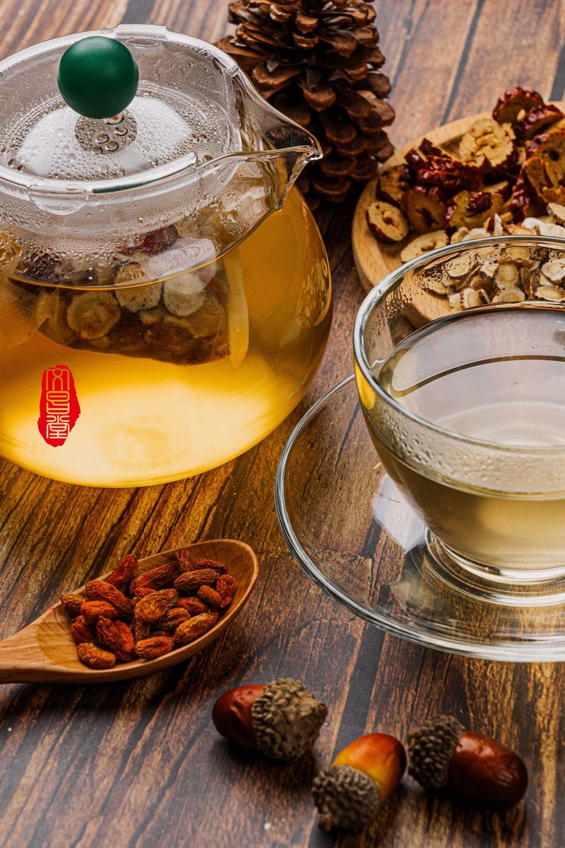 文昌堂 【元气茶】养生茶包 红枣 枸杞 黄耆 10入装 - 茶 - 植物．花 卡其色