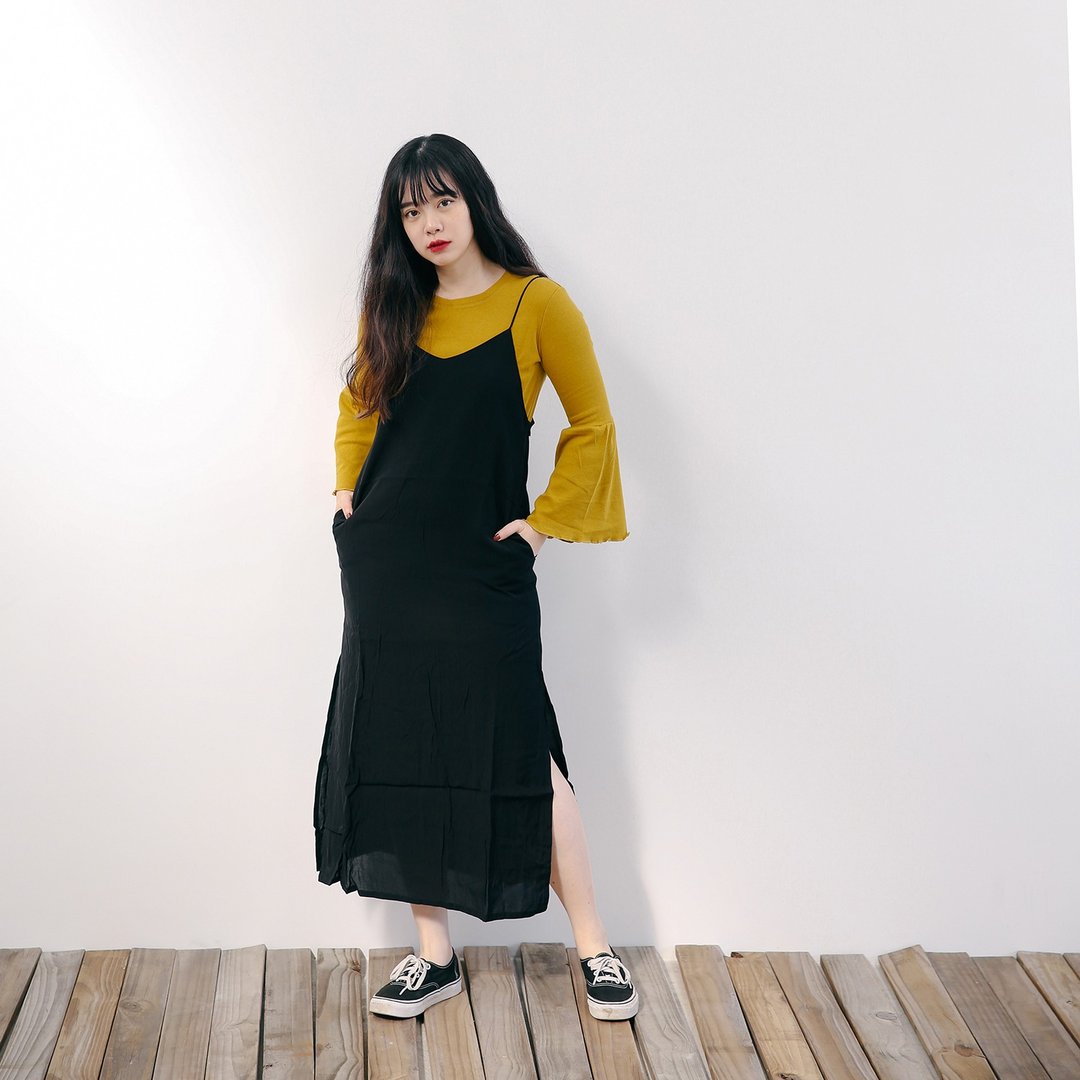 妆点日常喇叭袖上衣 - 女装上衣 - 棉 多色