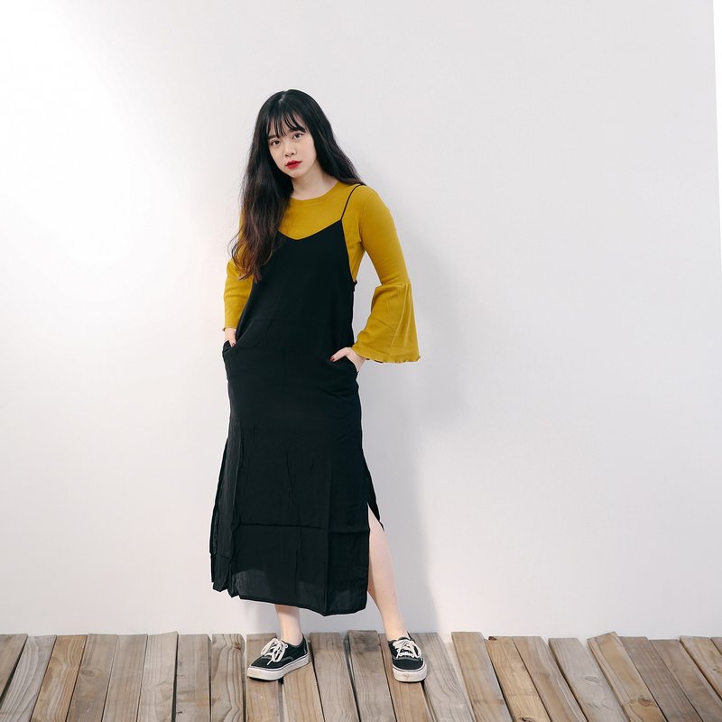 妆点日常喇叭袖上衣 - 女装上衣 - 棉．麻 多色