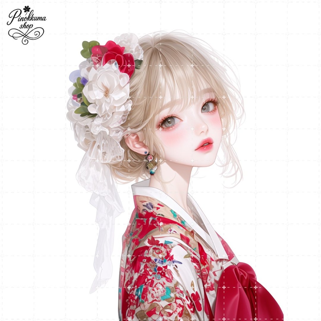人物贴纸 女孩贴纸 拼贴素材 - 贴纸 - 纸 