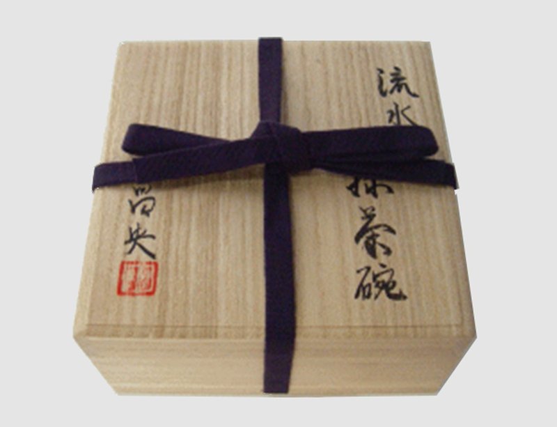 桐箱・抹茶茶碗用 - 碗 - 木头 卡其色