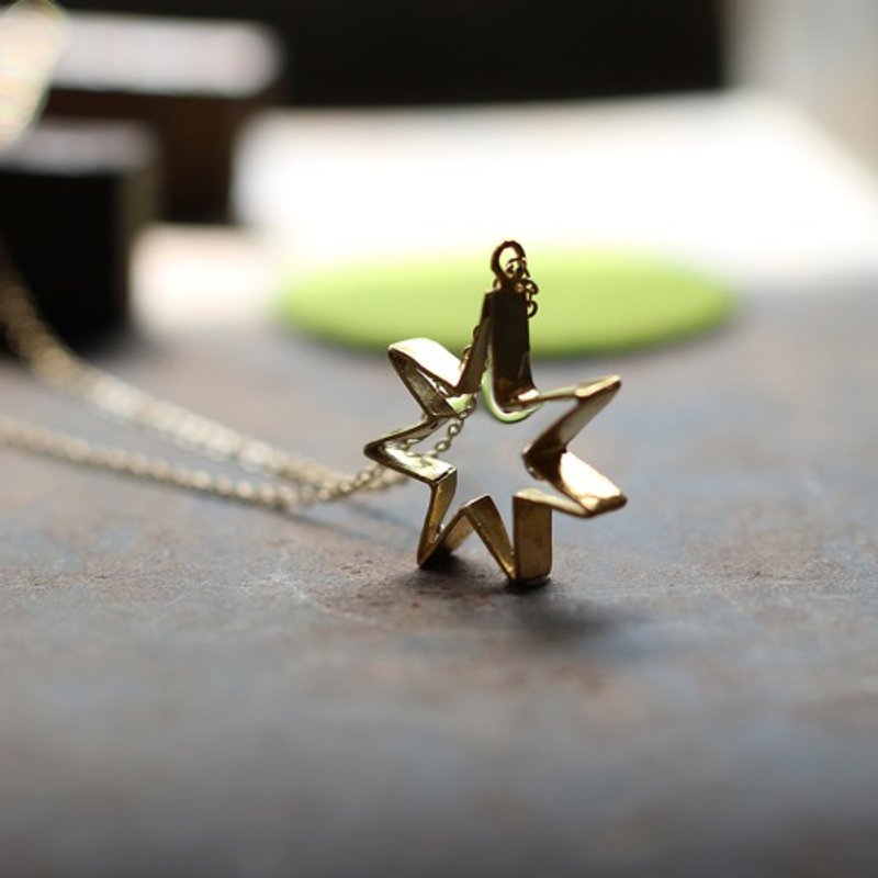 七星 | 项链 | N300 - 项链 - 其他金属 金色