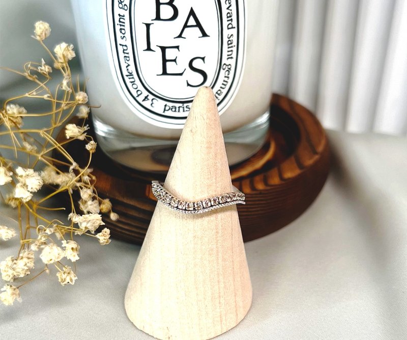 花心兔 流线设计款戒指_里昂时光 - 戒指 - 其他金属 银色