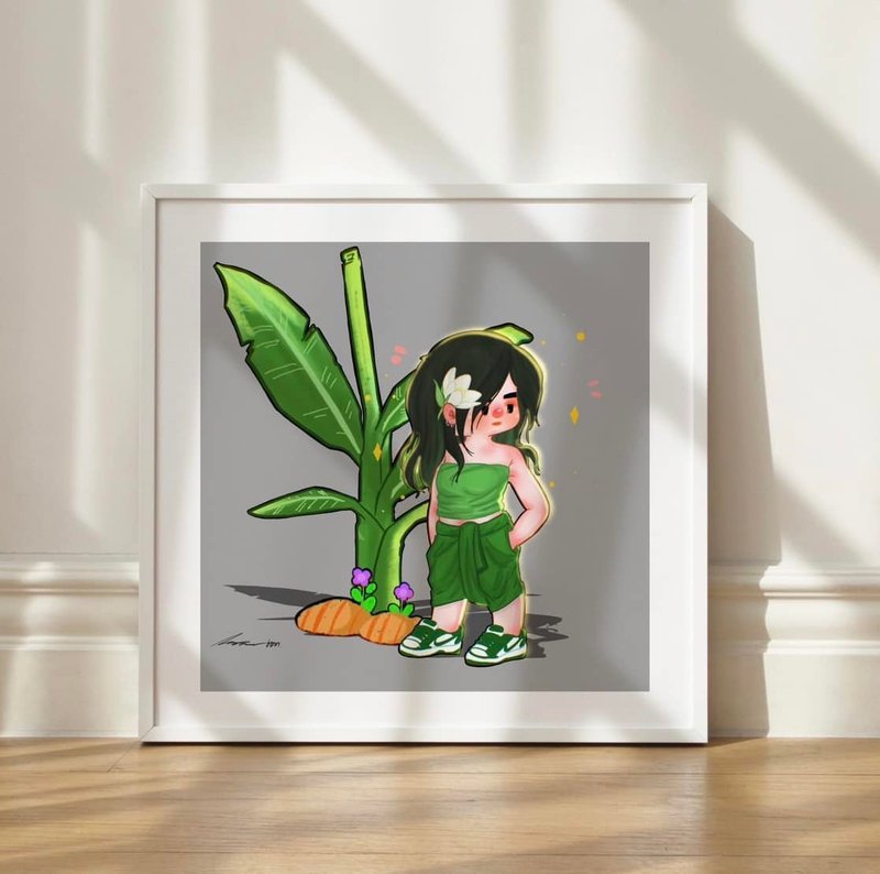 纸上绘画 - 墙贴/壁贴 - 纸 