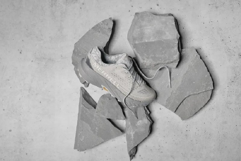 MERRELL AGILITY PEAK 5轻量户外越野慢跑运动鞋 男鞋-雨云灰色 - 男款运动鞋/球鞋 - 其他材质 