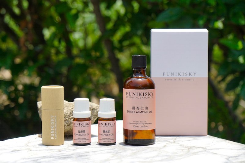 【防衛保養組】天然精油 SPA保养 香氛护理 净化空气 - 身体护肤/按摩油 - 精油 粉红色