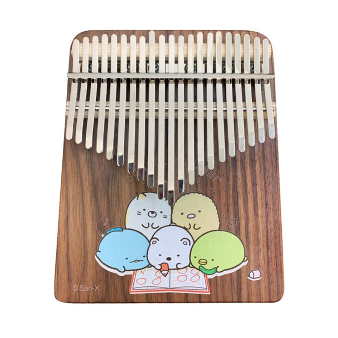 角落小伙伴单图彩绘 21音胡桃银卡林巴琴 送束口袋+擦琴布 - 吉他/乐器 - 木头 咖啡色