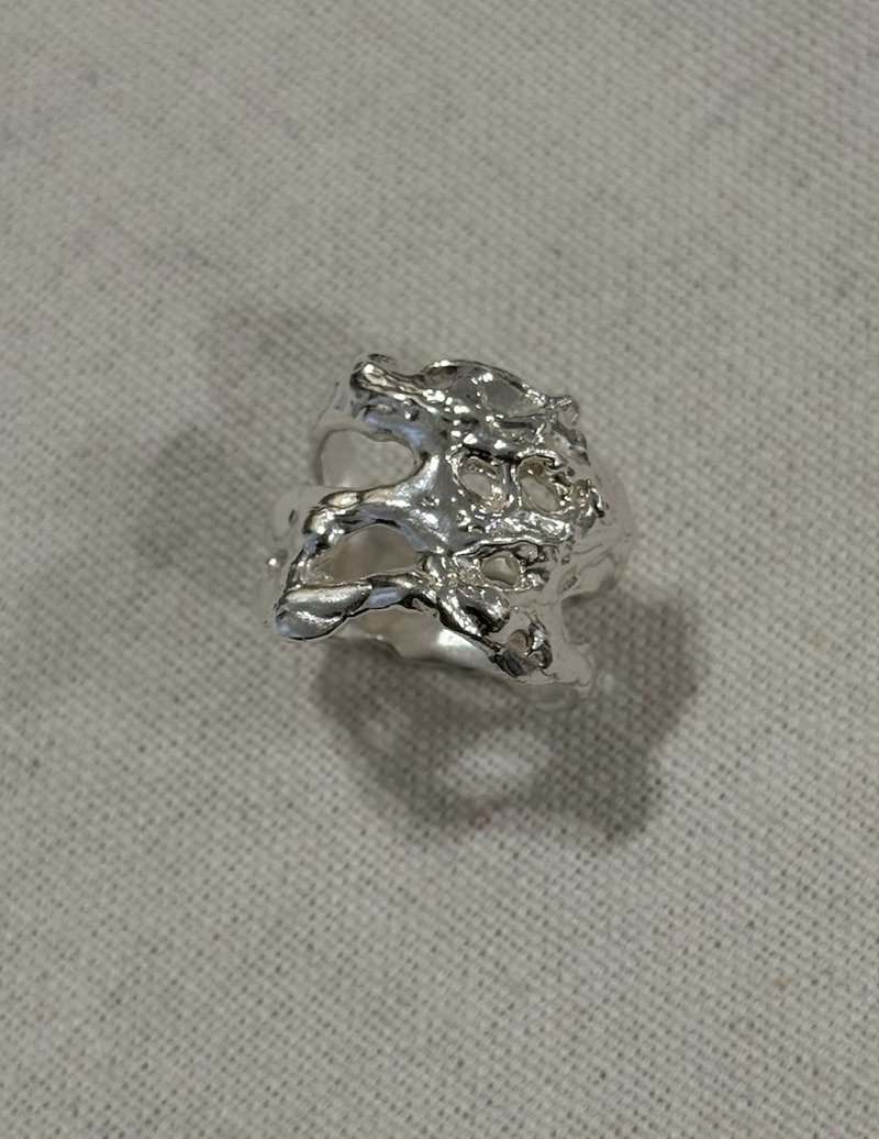 粼 /// 925纯银 - 戒指 - 纯银 