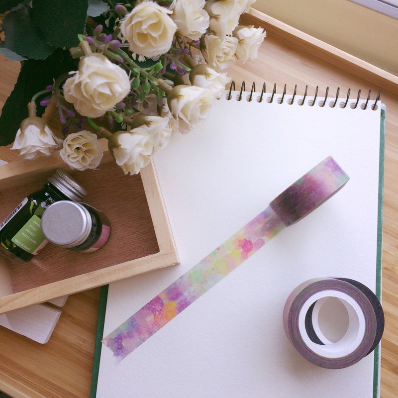 colorful dreams 日本和纸胶带_10*15 - 纸胶带 - 纸 多色