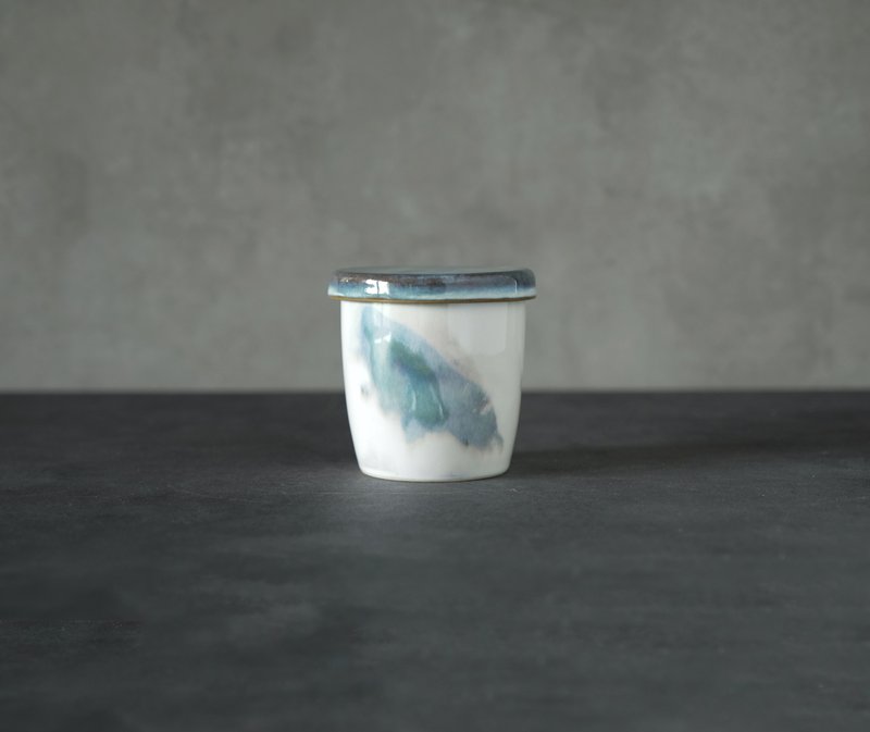 青抹_握杯 - 咖啡杯/马克杯 - 瓷 白色