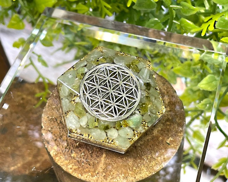 生命之花奥刚随身盘 | 转化负面能量 - 其他 - 水晶 绿色