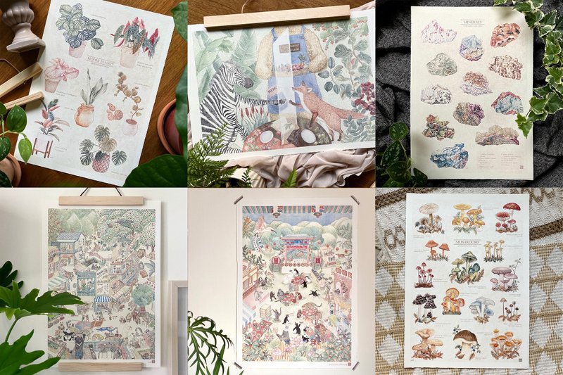\ A3复制画2款优惠区 / A3复制画 共6款 - 其他 - 纸 