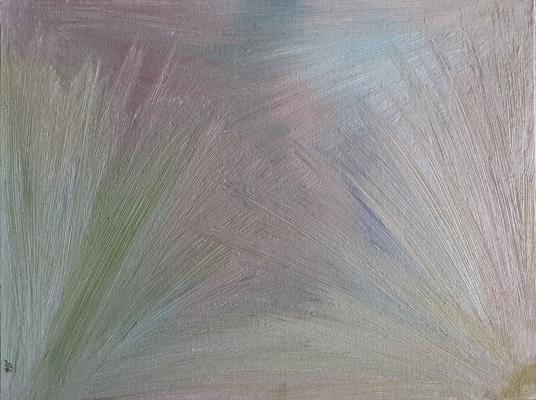 rays of the sun oil painting summer dawn original art summer morning wall art - 海报/装饰画/版画 - 其他材质 多色