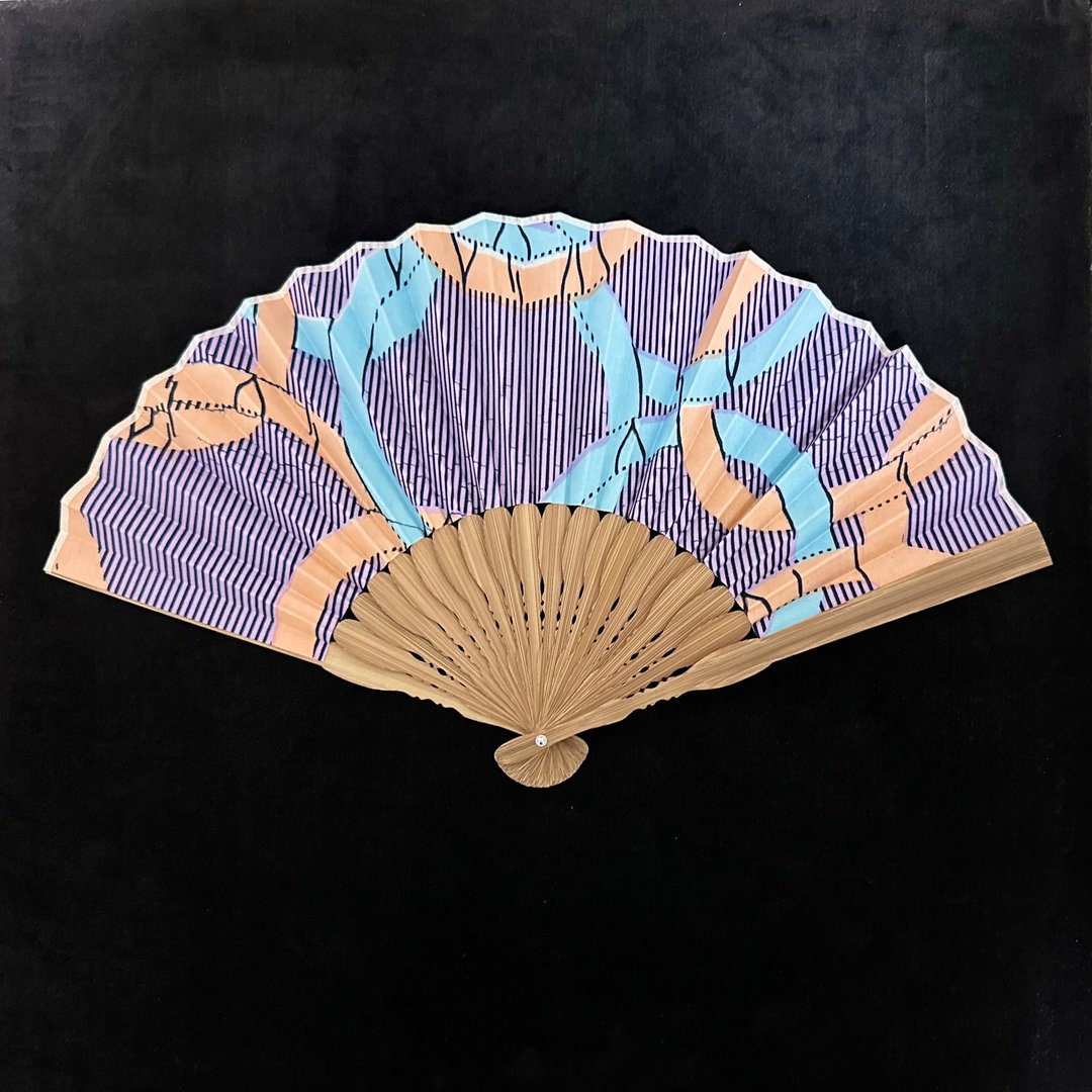 扇子 非洲布料 满版印花 - 其他 - 棉 多色