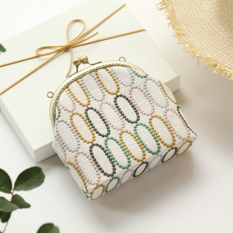 立体刺绣斜挎包 肩背包 斜挎包 手拎包 生日礼物 礼物交换 - 侧背包/斜挎包 - 棉．麻 