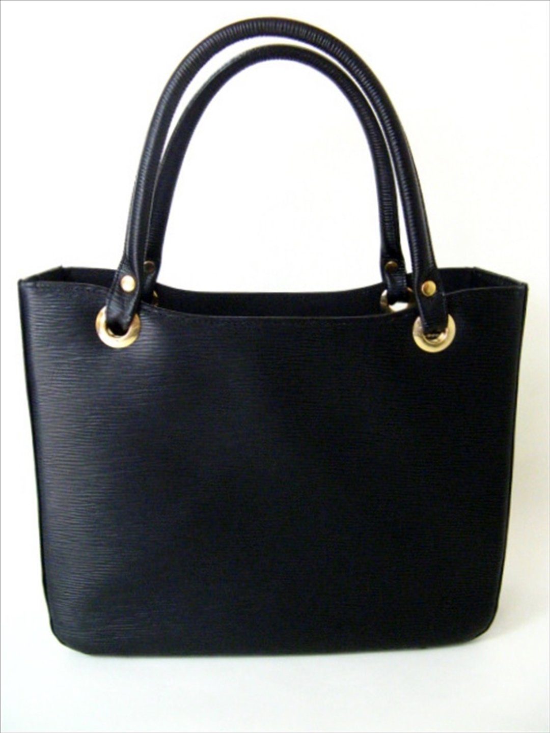 Wave handbag - 手提包/手提袋 - 真皮 黑色