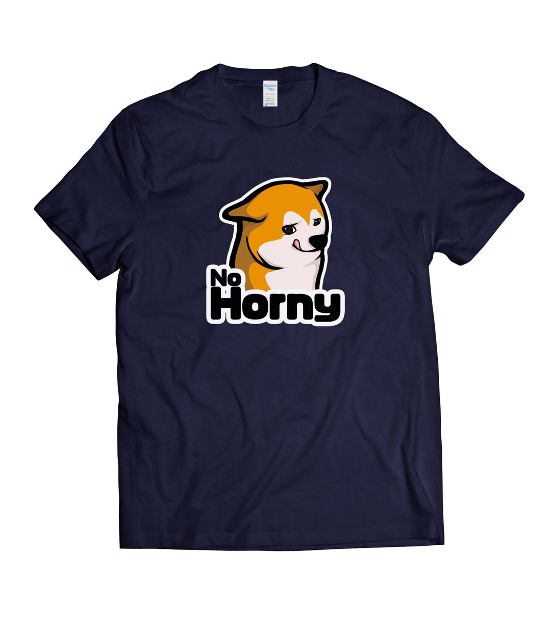 迷因-不可以色色-T-shirt 白/黑/灰/藏青 - 男装上衣/T 恤 - 棉 多色