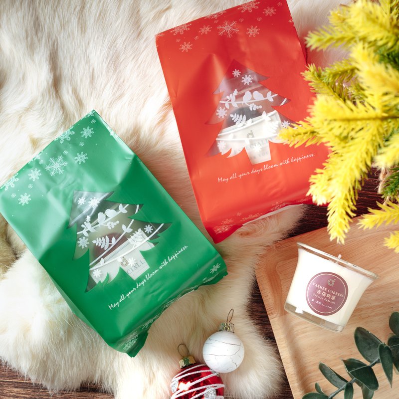 【许愿乳液蜡烛】许愿带来幸福和盼望　耶诞节　交换礼物 - 香薰/精油/线香 - 植物．花 