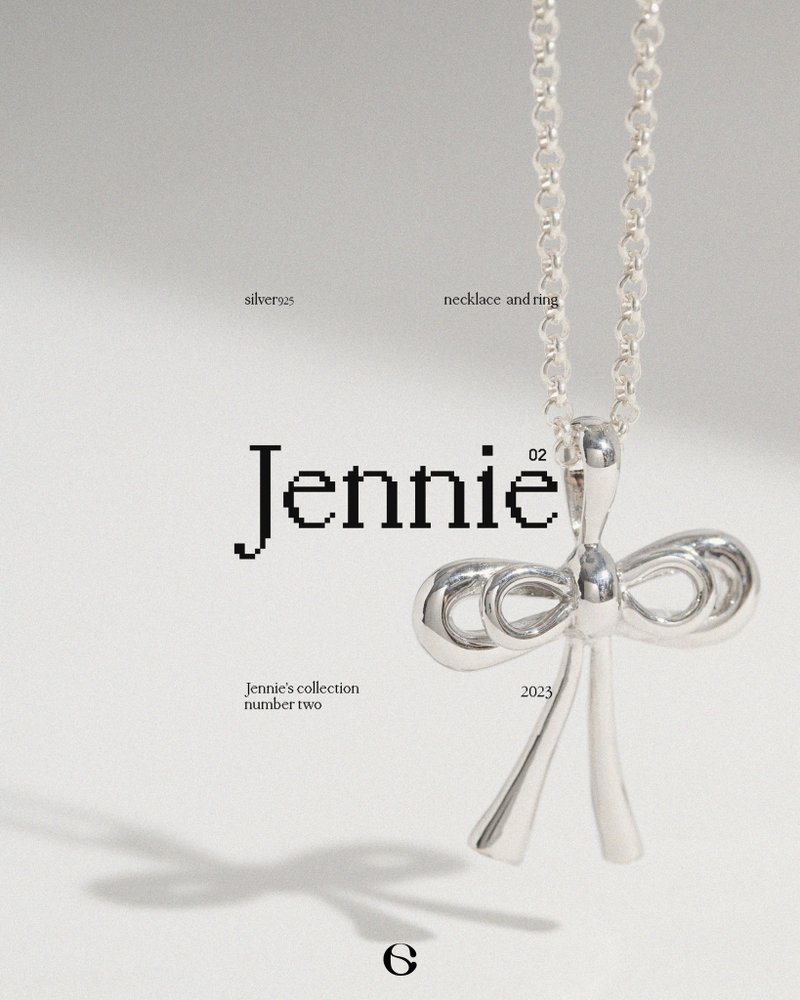 Ctrlshift - JENNIE02 - 项链 - 纯银 