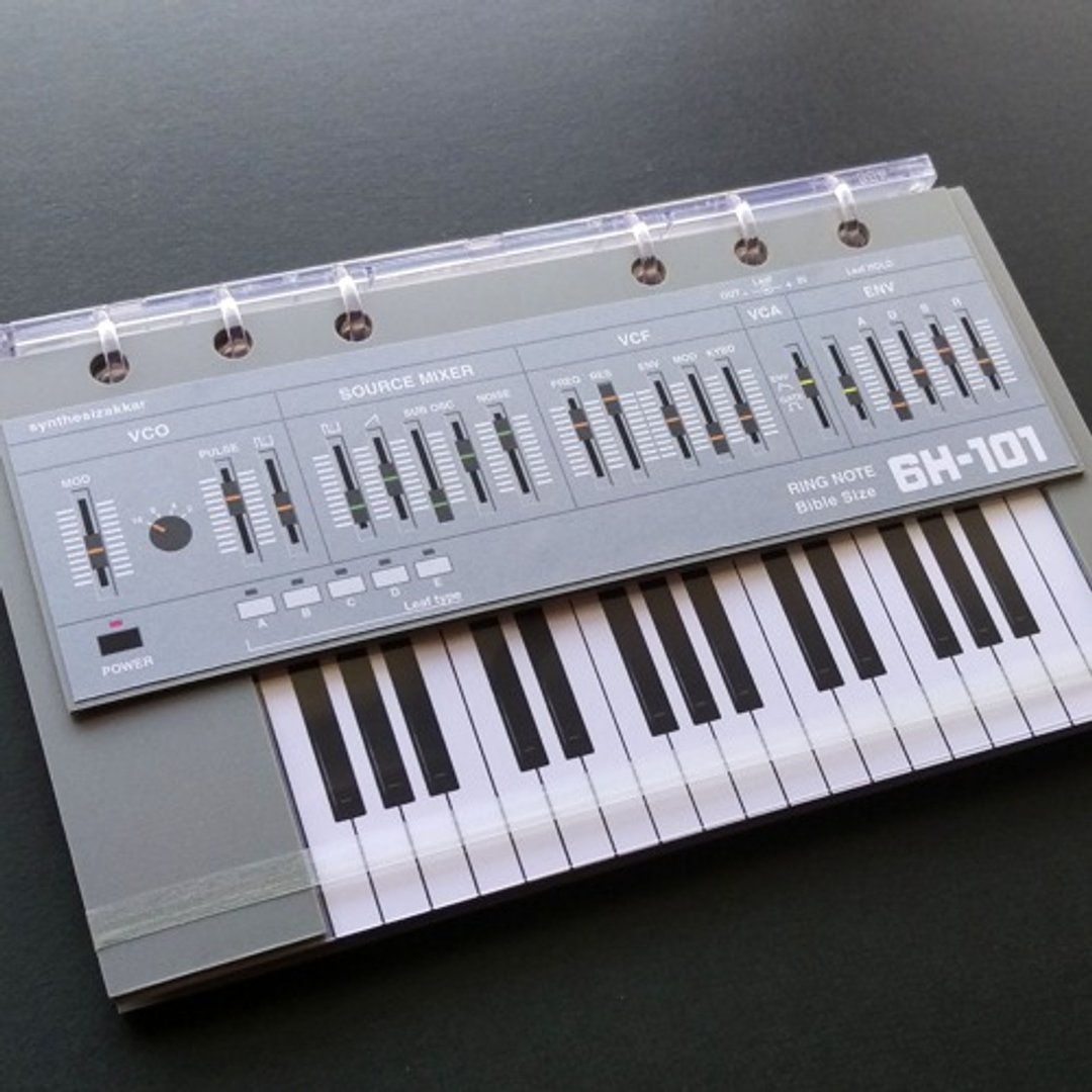 【手帐・笔记本】Synth Note 6H-101 Ver.2 - 笔记本/手帐 - 塑料 