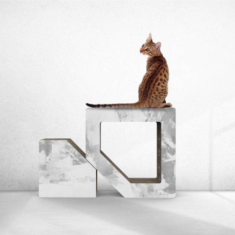 钻石猫抓板 - 抓板/跳台 - 纸 多色
