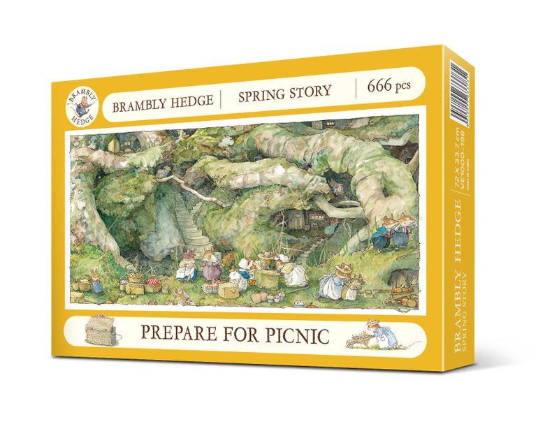 蔷薇村的故事拼图 - 拼图 - 纸 