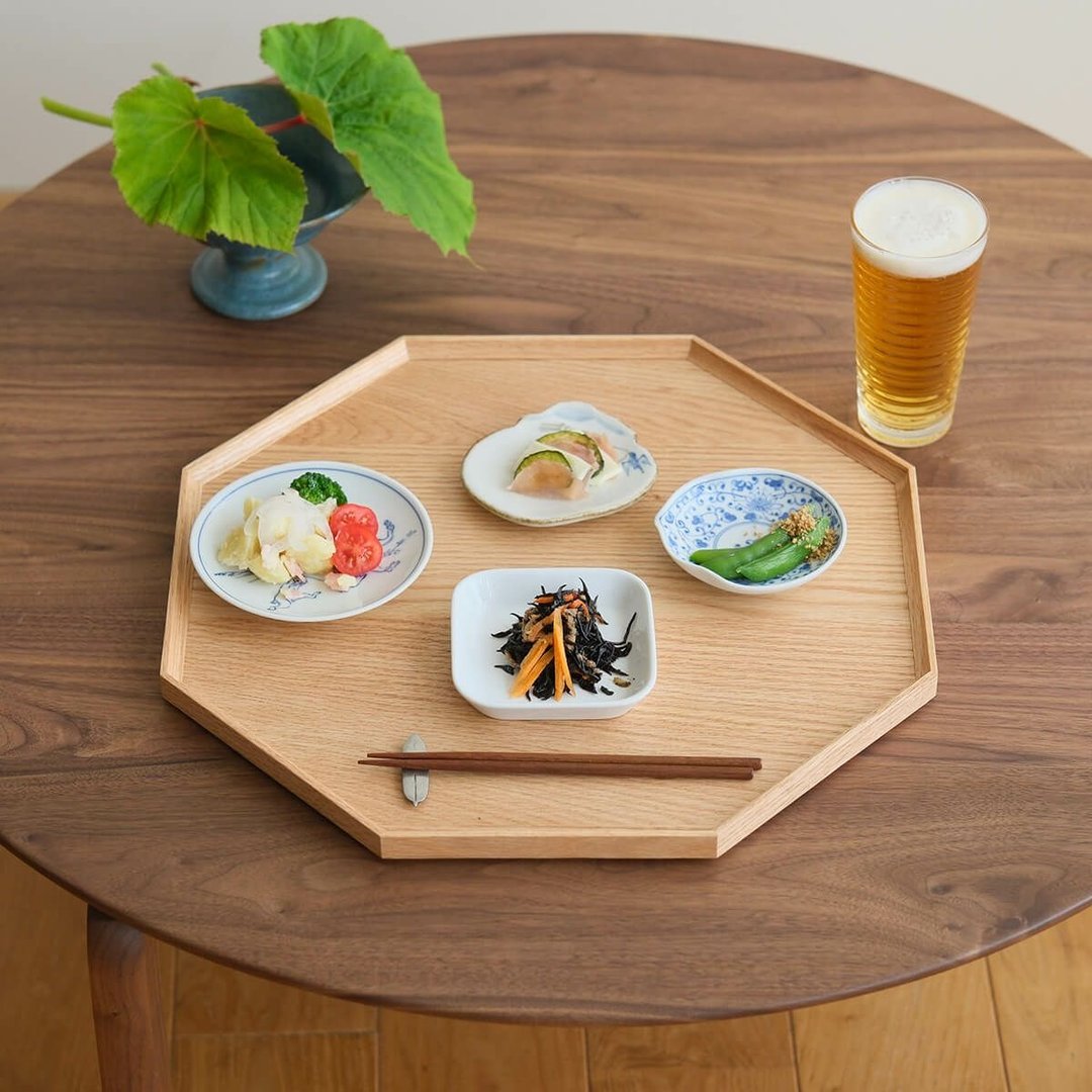 FAVORMADE ∣ Octa Tray / 八角托盘 - 托盘/砧板 - 木头 卡其色