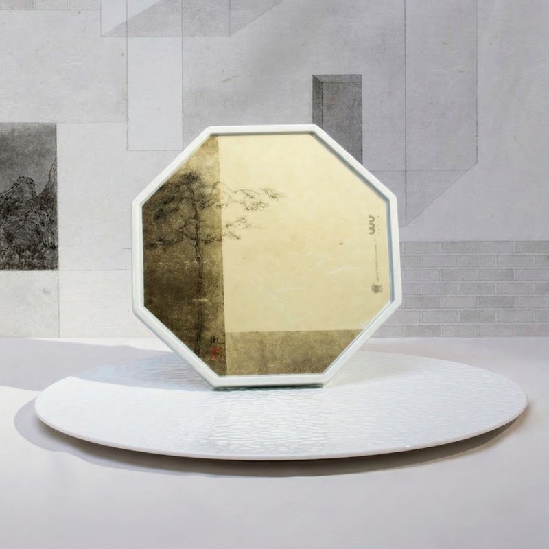 八角艺术瓷盘 | 叶帆 联名商品 - 盘子/餐盘/盘架 - 陶 