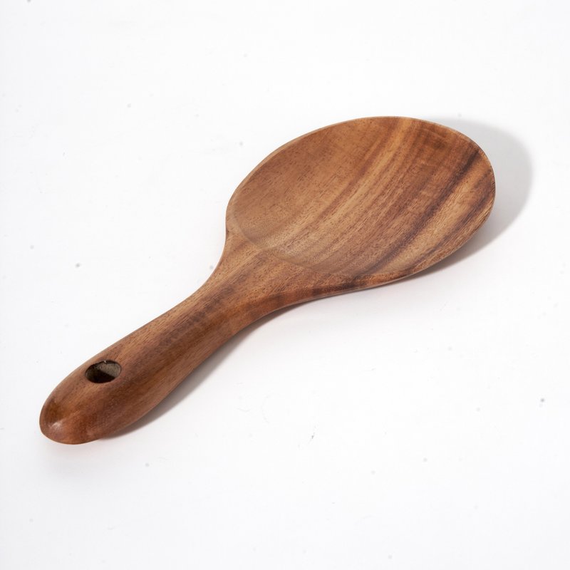 Seikumi 木制饭勺 - 汤勺/锅铲 - 木头 咖啡色