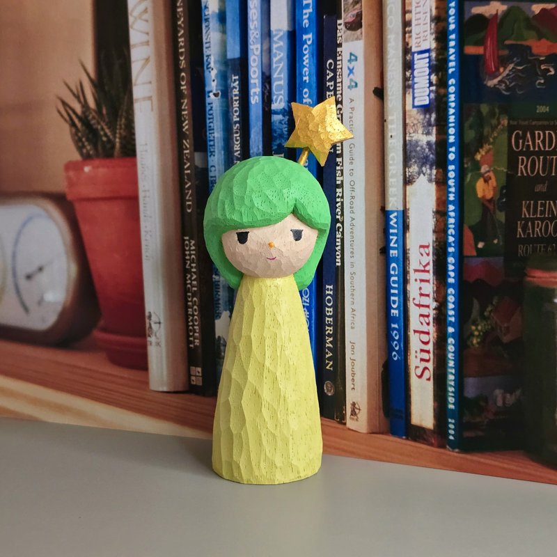 双子座 木雕(需订购) - 玩偶/公仔 - 木头 多色