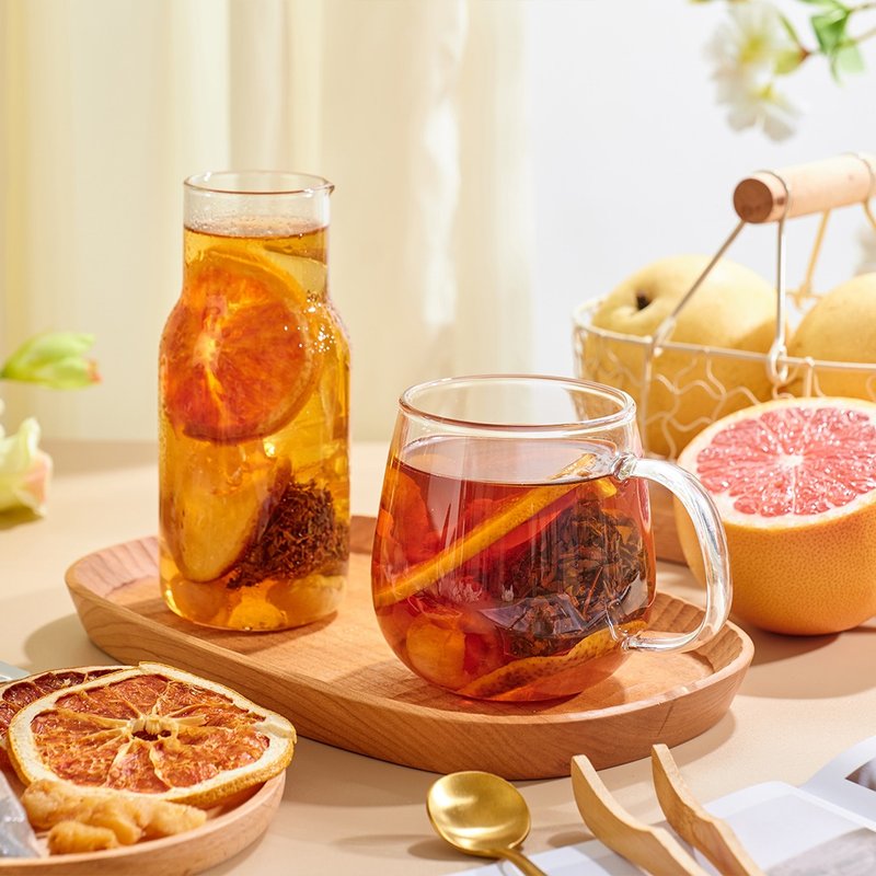 雪梨西柚桂圆红茶 (6包/袋) 热冲冷泡 同样出色 真正水果茶包 - 茶 - 其他材质 