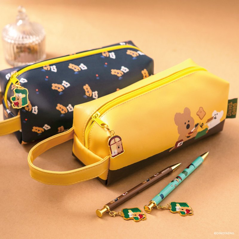 DINOTAENG 万用笔袋 (共两款) - 铅笔盒/笔袋 - 人造皮革 多色