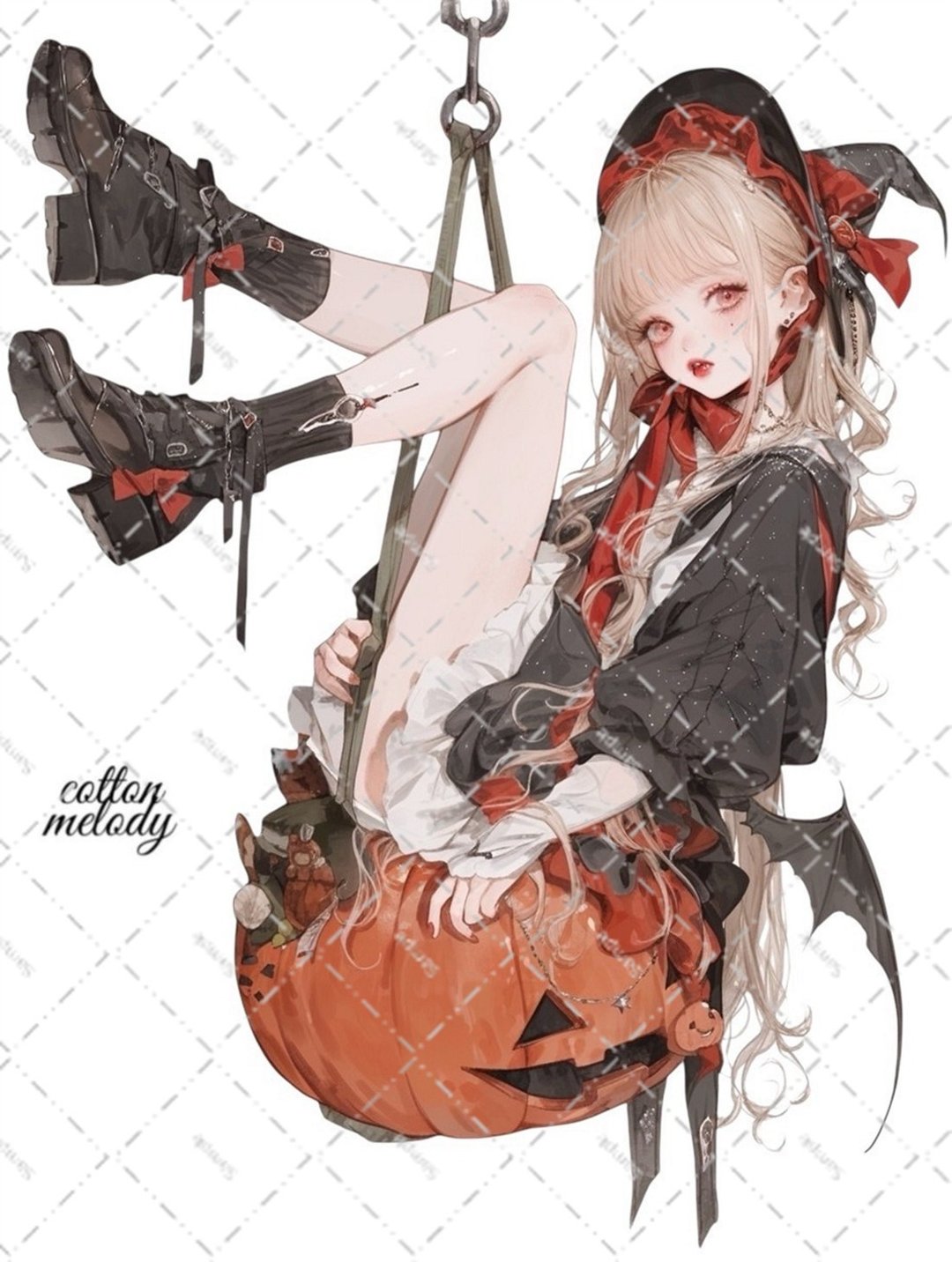 original sticker no.6754 人物贴纸 原创贴纸 人物贴纸 女孩贴纸 原创人物贴纸 - 贴纸 - 纸 