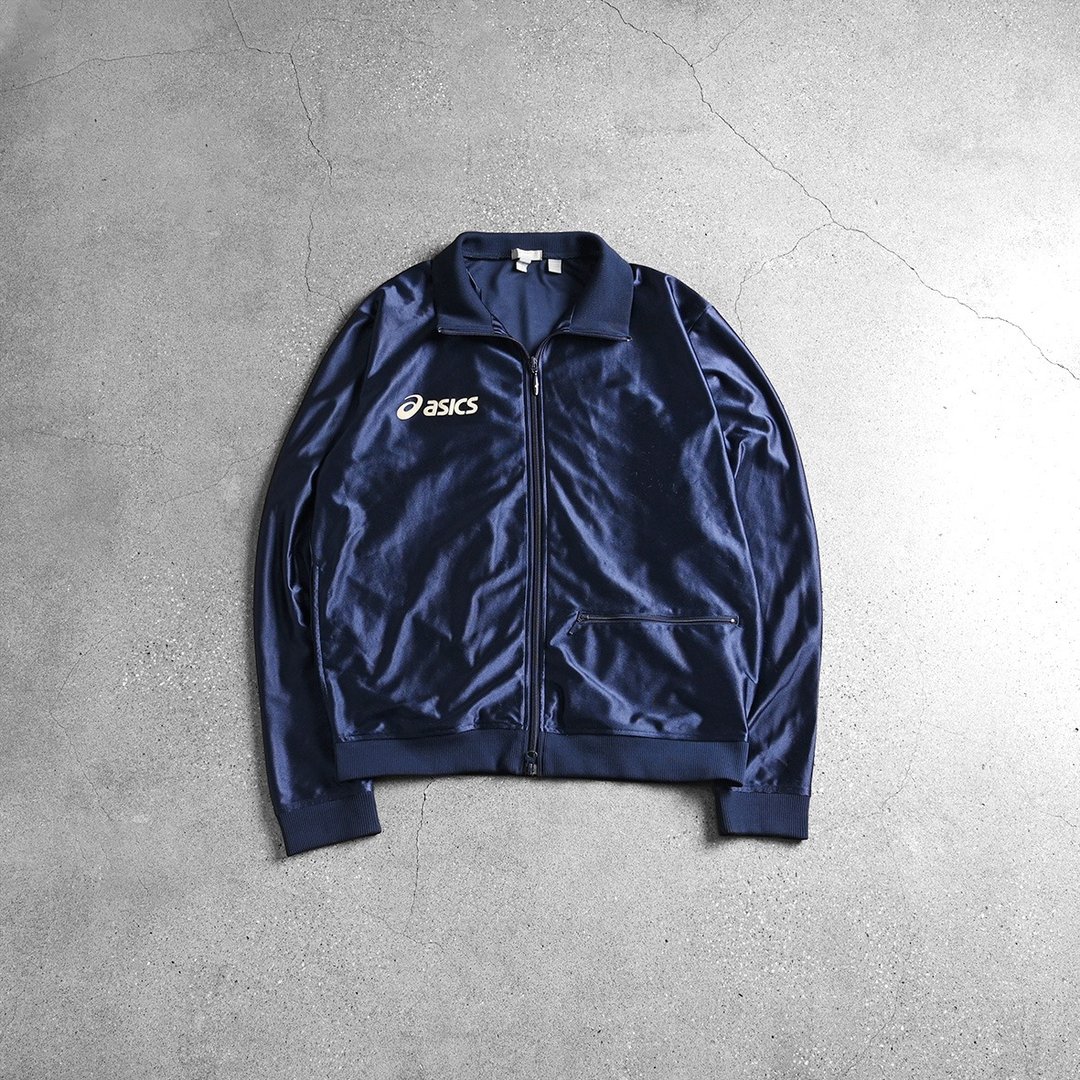 Vintage Asics 运动外套 / 教练外套、复古休闲、美式运动外套 - 女装休闲/机能外套 - 其他材质 蓝色