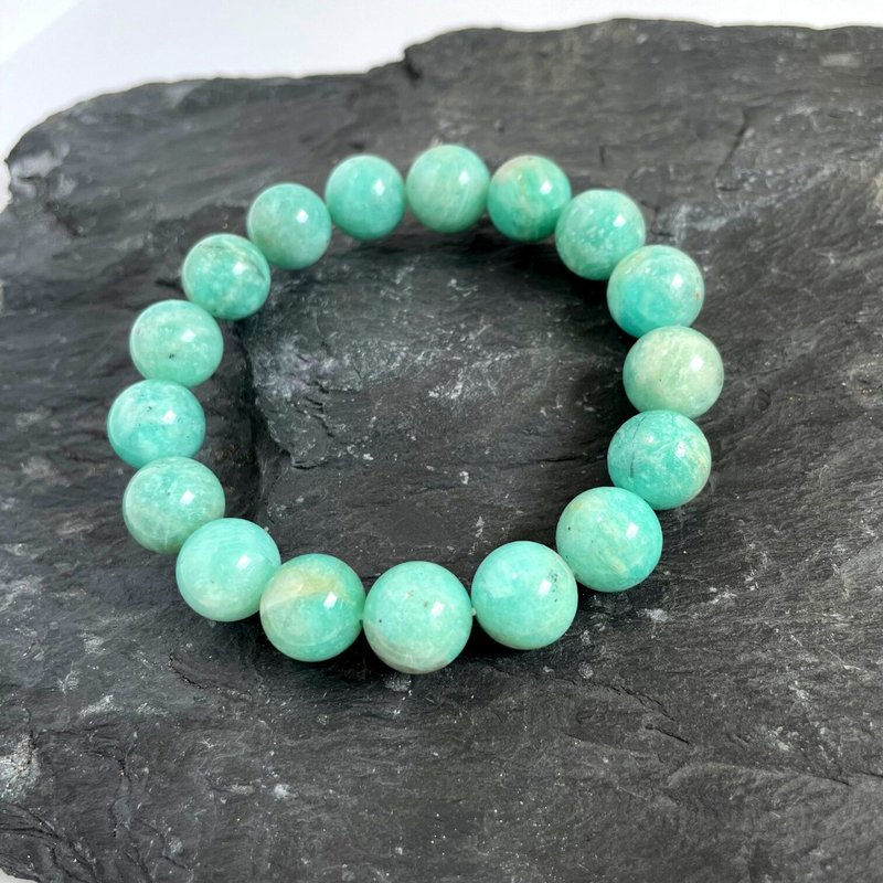 080610七轮调和手串/天河石/天然/手链/水晶/能量石/原生态 - 手链/手环 - 水晶 绿色