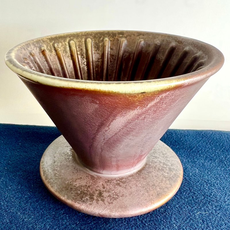 Colorful 柴烧火痕系列 咖啡滤杯8 (此款式不提供挑款) - 咖啡壶/周边 - 瓷 