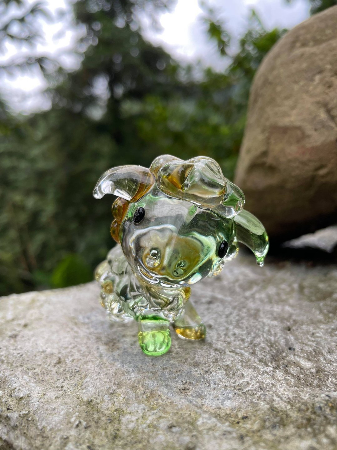 水晶玻璃 Q版生肖 羊 - 摆饰 - 玻璃 