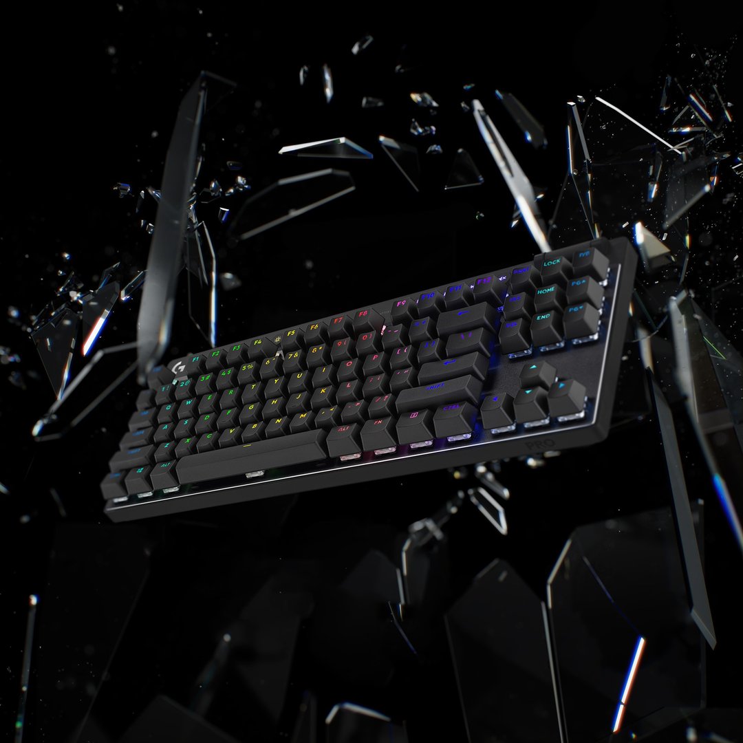罗技 Logitech G Pro X LIGHTSPEED 无线机械式TKL游戏键盘 - 电脑配件 - 塑料 