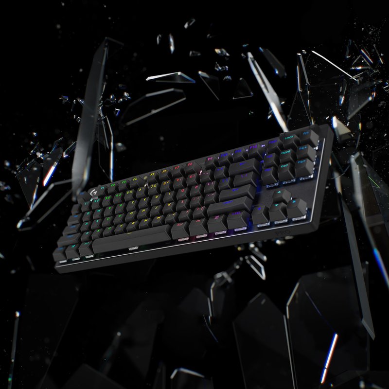 罗技 Logitech G Pro X LIGHTSPEED 无线机械式TKL游戏键盘 - 电脑配件 - 塑料 