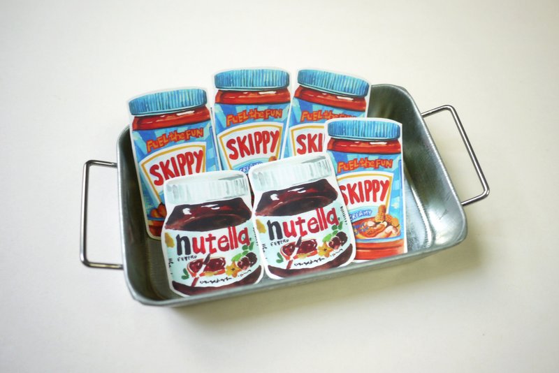 酱酱贴纸组 - 贴纸 - 纸 咖啡色