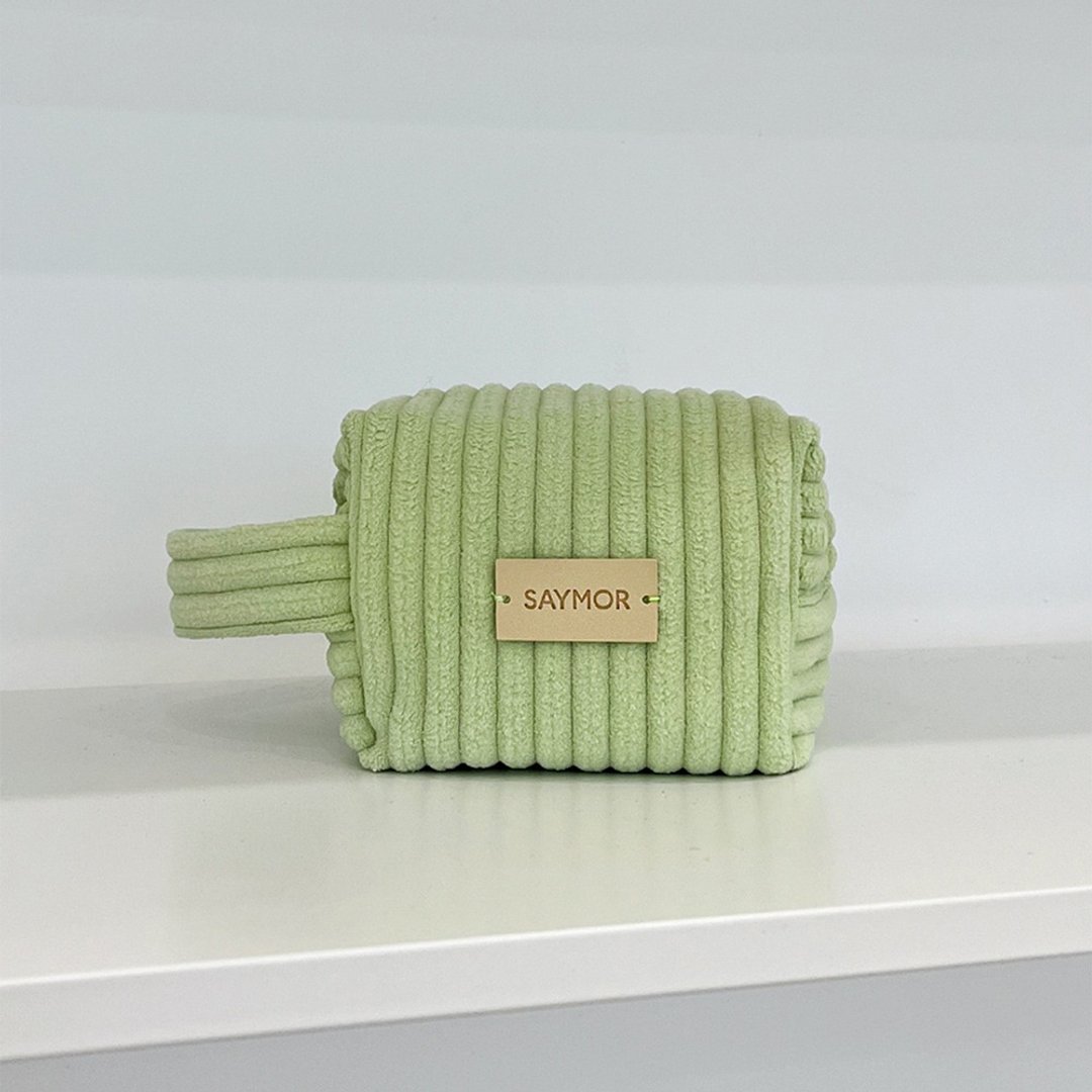 Cushion pouch_密瓜色 - 化妆包/杂物包 - 其他材质 绿色