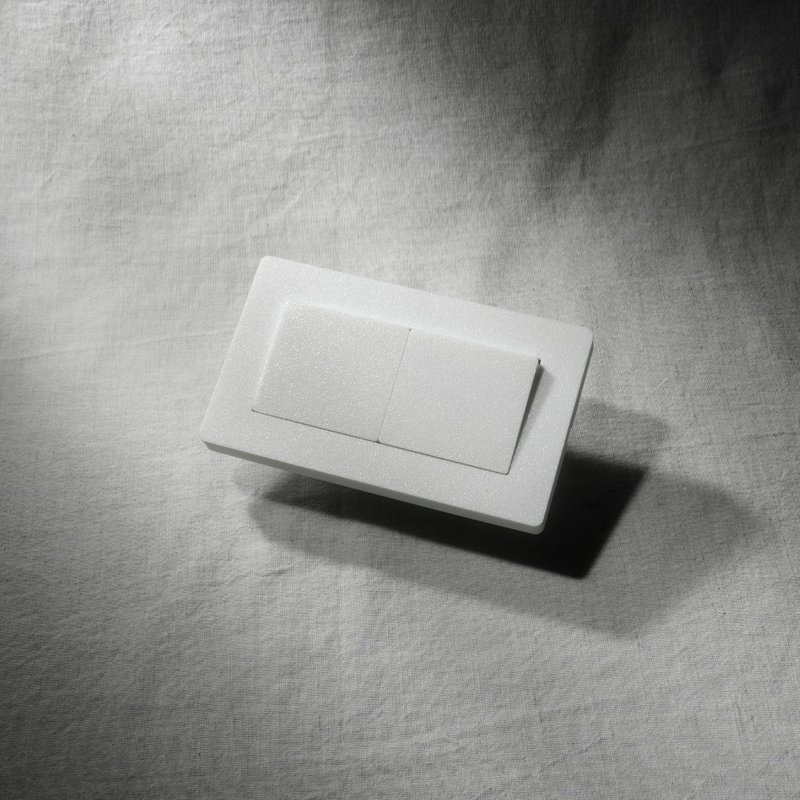 双切开关 国际牌星光改装面板 国际牌开关 【原创商品】 开关改装 - 灯具/灯饰 - 其他金属 白色