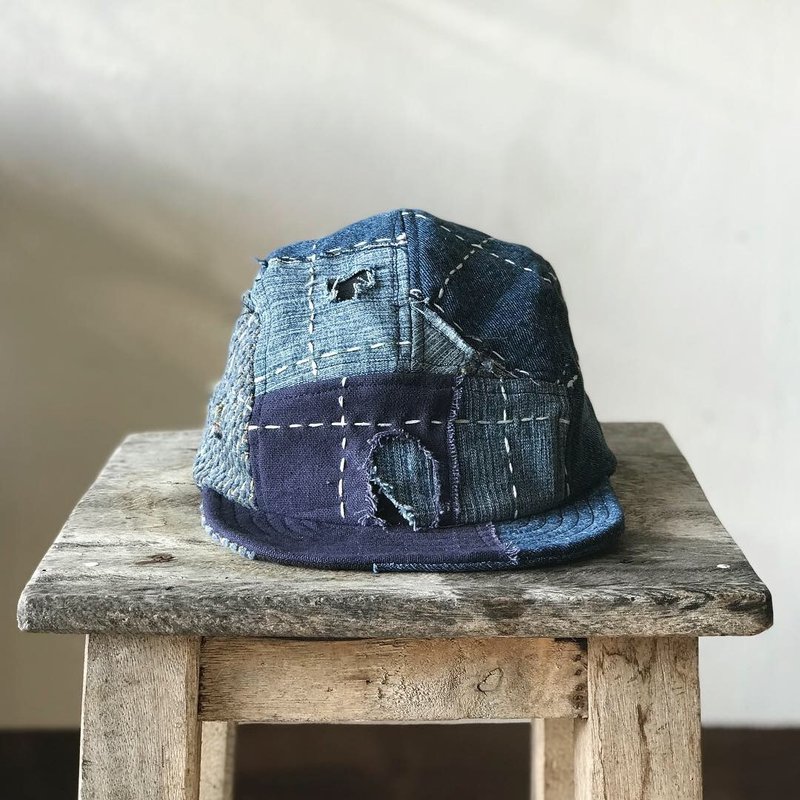 Five Panel Boro Cap - 帽子 - 棉．麻 